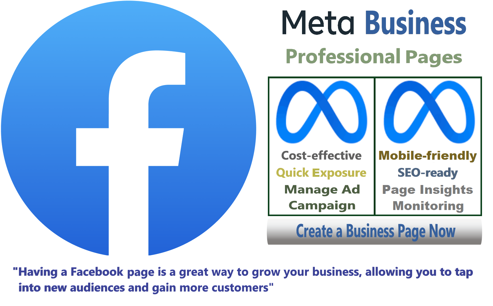 Facebook Business Page Options