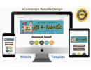 Custom eCommerce Website Design (Light Logo and Branding)